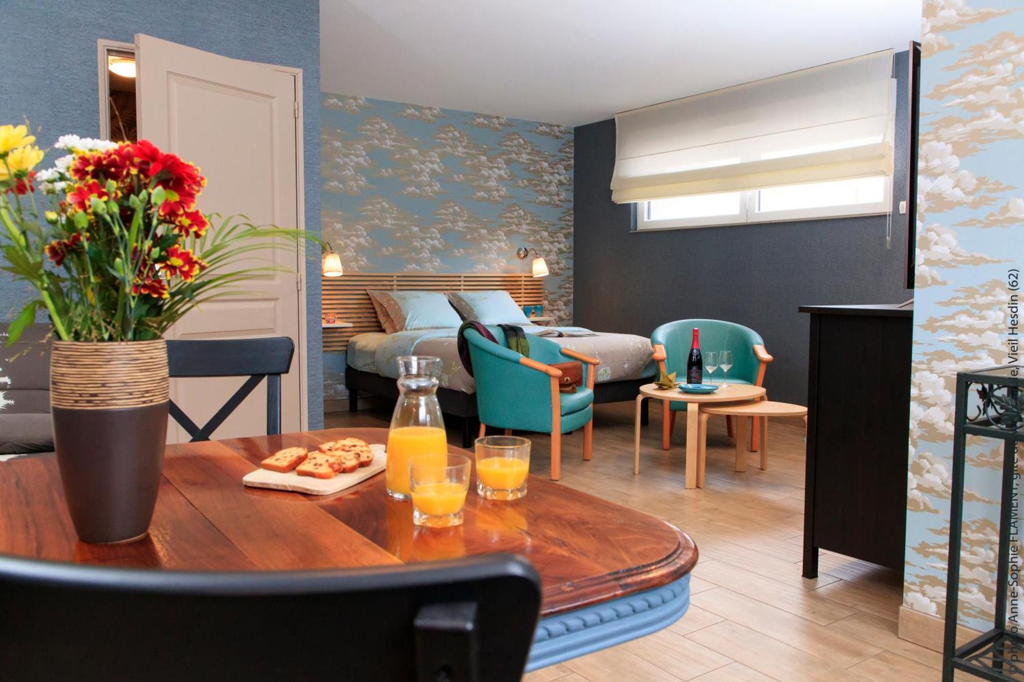 Gite Du Vieux Saule 1 Gite Avec Spa Privatif Pour 2 Personnes 1 Suite Familiale Sans Spa Vieil-Hesdin エクステリア 写真